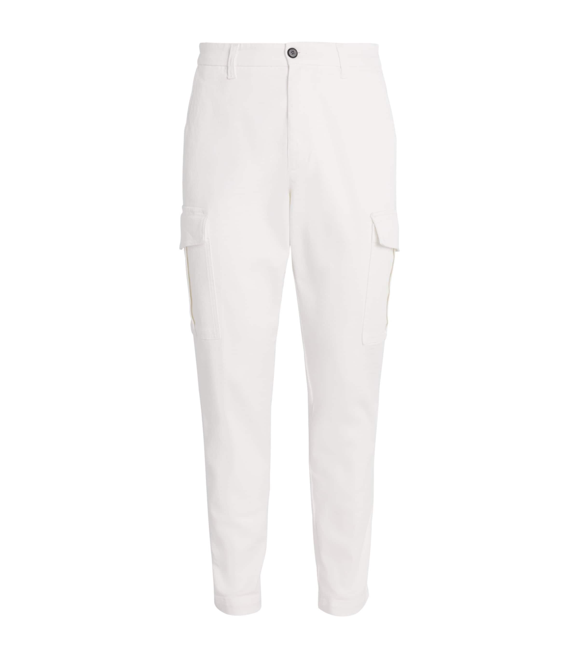Eleventy Stretch-Cotton Cargo Trousers by ELEVENTY