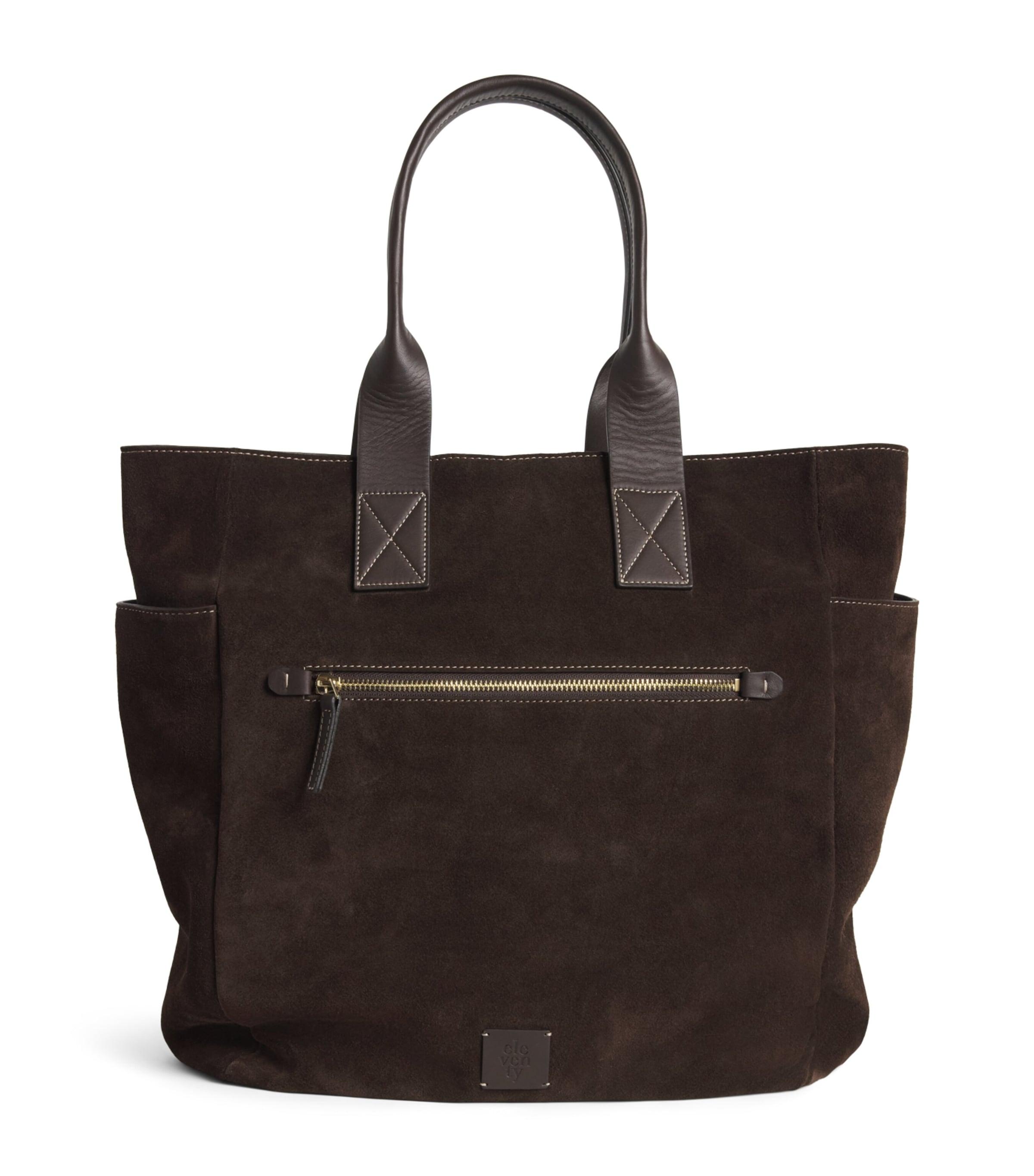 Eleventy Suede Tote Bag by ELEVENTY