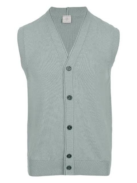 V-neck buttoned gilet by ELEVENTY