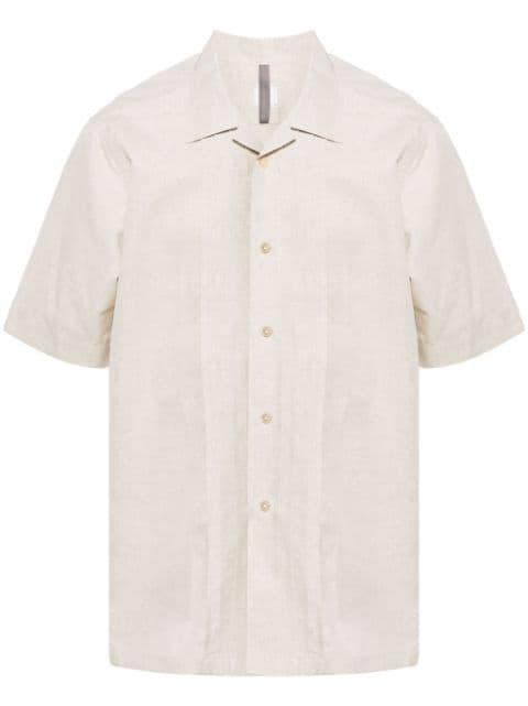bowling-collar short-sleeve shirt by ELEVENTY