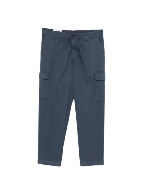 button-fastening cargo pants by ELEVENTY