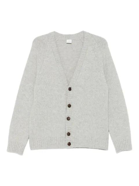 button-up wool cardigan by ELEVENTY