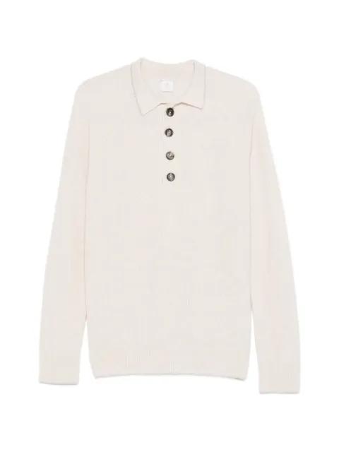 buttoned collared polo shirt by ELEVENTY