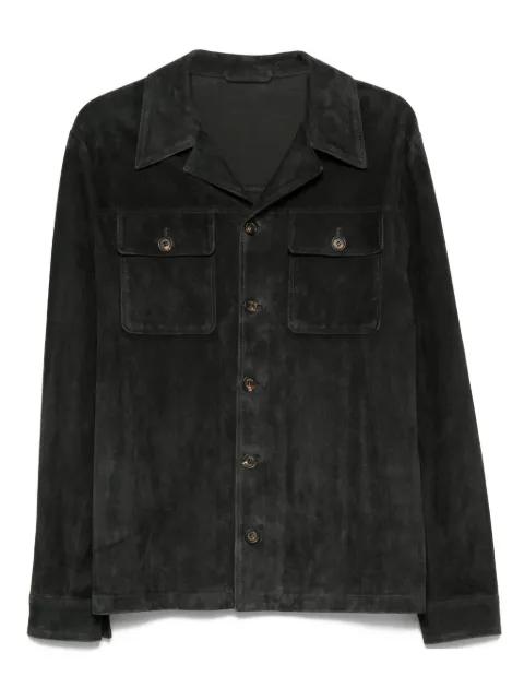 buttoned flap-pockets jacket by ELEVENTY