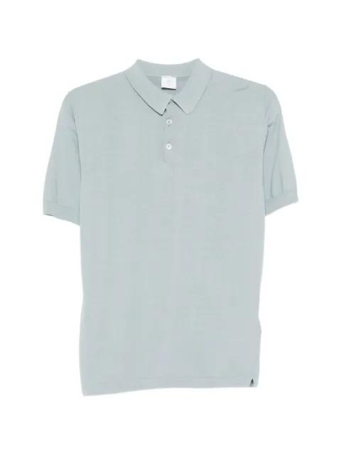 buttoned knitted polo shirt by ELEVENTY