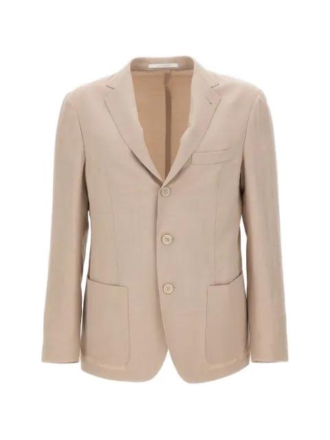 buttoned patch-pockets blazer by ELEVENTY