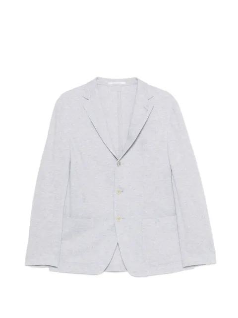 buttoned pinstripe blazer by ELEVENTY
