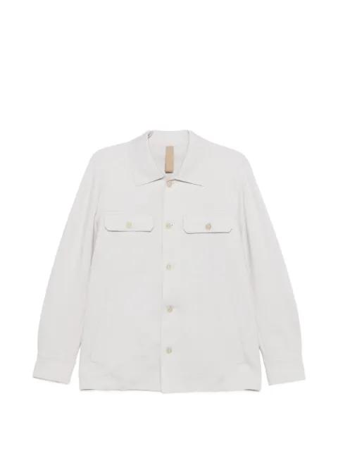 buttoned shirt jacket by ELEVENTY
