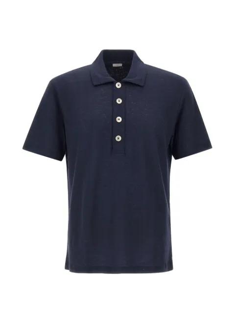 buttoned short-sleeve polo shirt by ELEVENTY