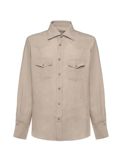 chest-pocket shirt by ELEVENTY