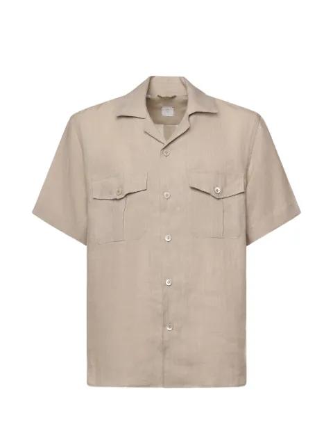 chest-pocket short-sleeve shirt by ELEVENTY