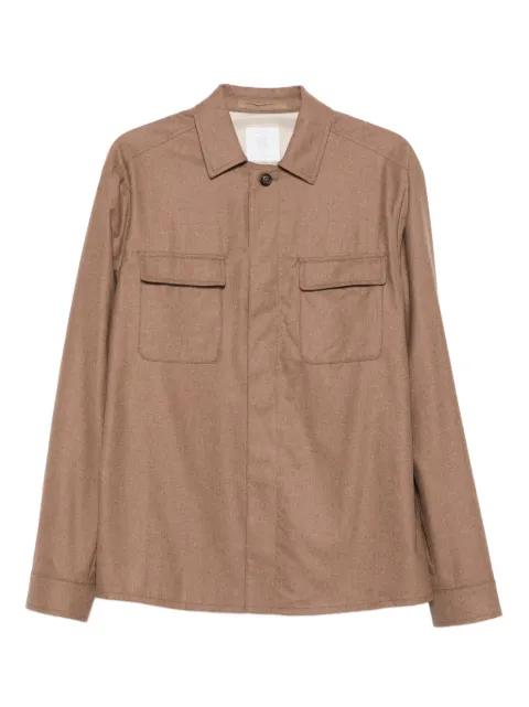 chest-pockets overshirt by ELEVENTY