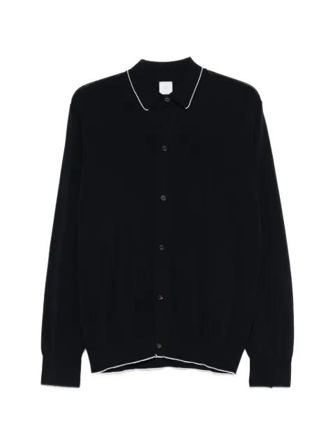 contrasting-trim cardigan by ELEVENTY