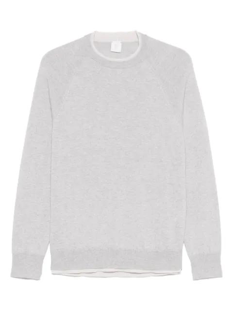 contrasting-trim sweater by ELEVENTY
