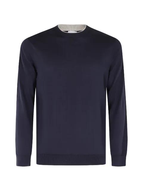 crew-neck long-sleeve sweater by ELEVENTY