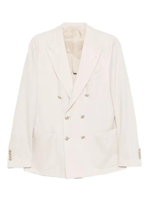 double-breasted blazer by ELEVENTY