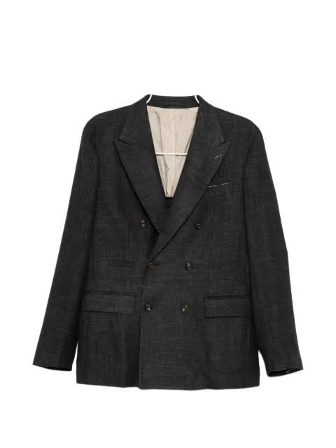 double-breasted blazer by ELEVENTY