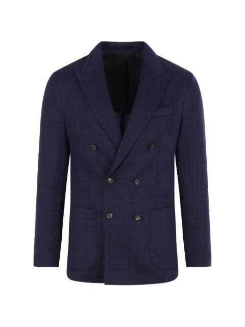 double-breasted blazer by ELEVENTY