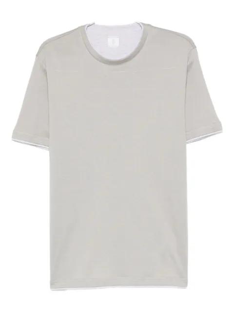 double-layered cotton T-shirt by ELEVENTY