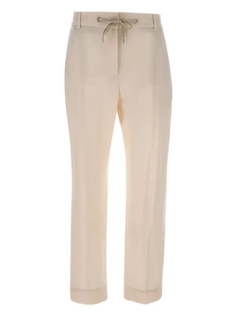 drawstring-cuffed trousers by ELEVENTY
