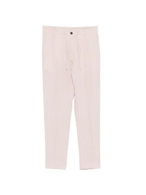 drawstring pleated trousers by ELEVENTY