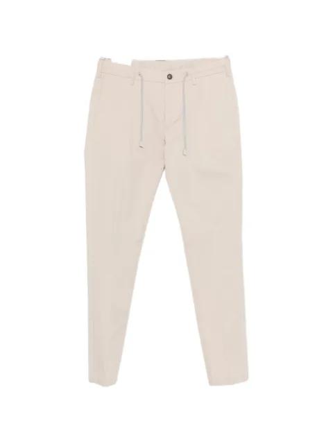 drawstrings straight-leg trousers by ELEVENTY