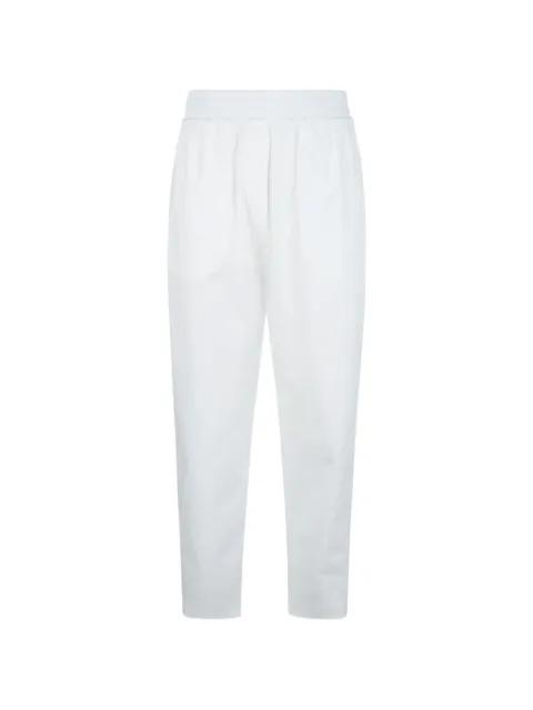 elastic-waistband cropped trousers by ELEVENTY