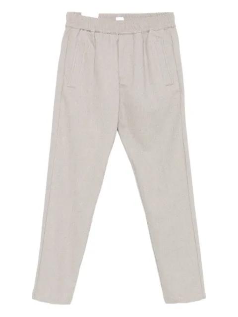 elastic-waistband trousers by ELEVENTY