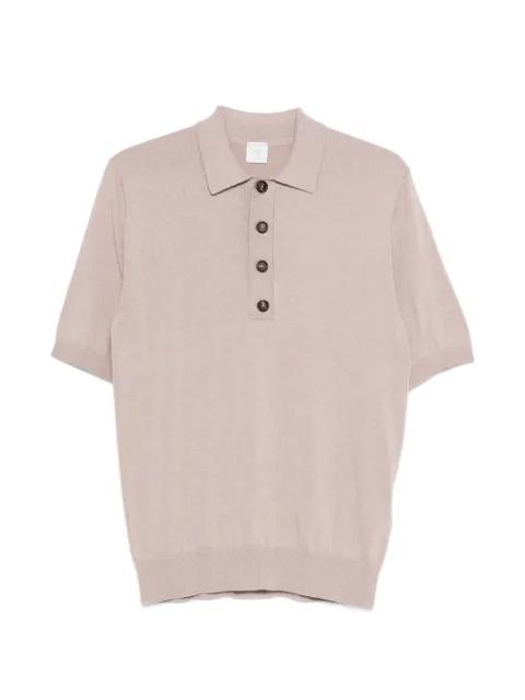 fine-knit polo shirt by ELEVENTY