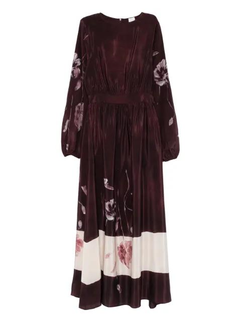 floral midi dress by ELEVENTY