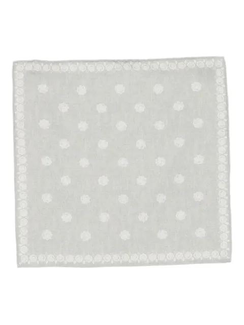 floral-pattern pocket square by ELEVENTY