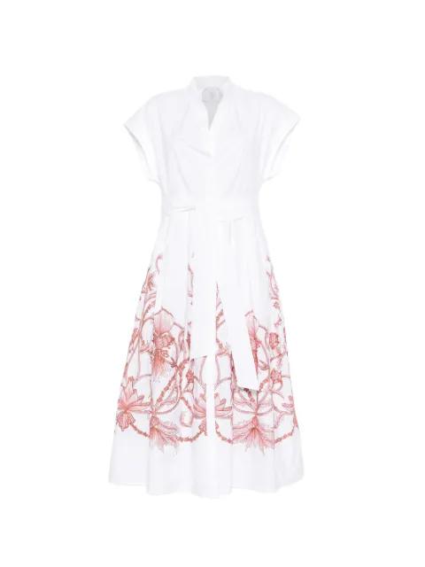floral-print midi dress by ELEVENTY
