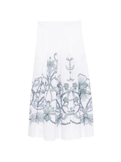 floral-print midi skirt by ELEVENTY