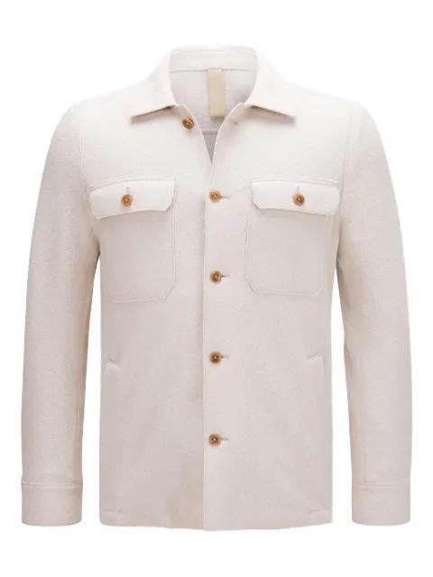 four-pocket shirt jacket by ELEVENTY