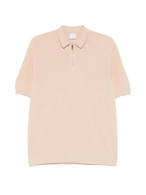half-zip short-sleeve polo shirt by ELEVENTY