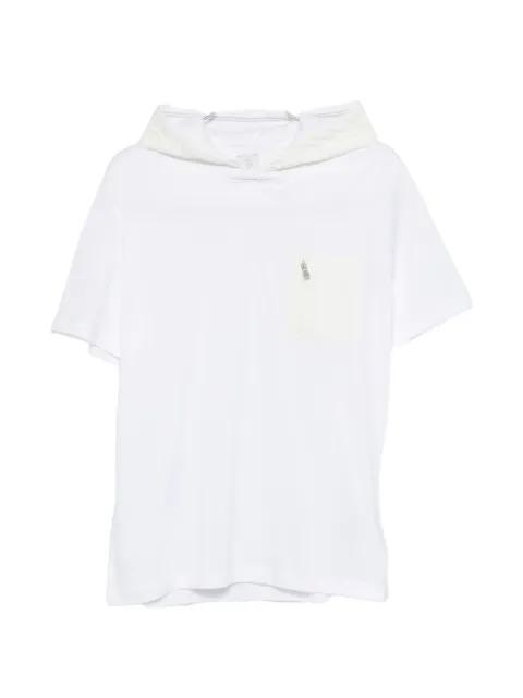 hoodied pocket T-shirt by ELEVENTY