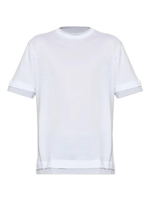 layered-effect T-shirt by ELEVENTY