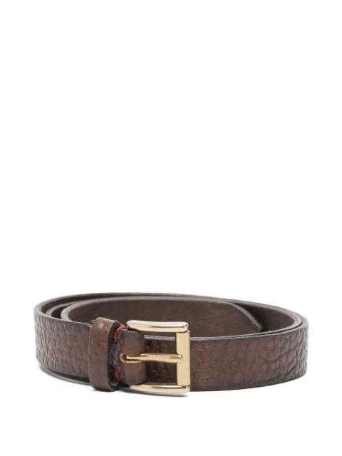 leather buckle belt by ELEVENTY