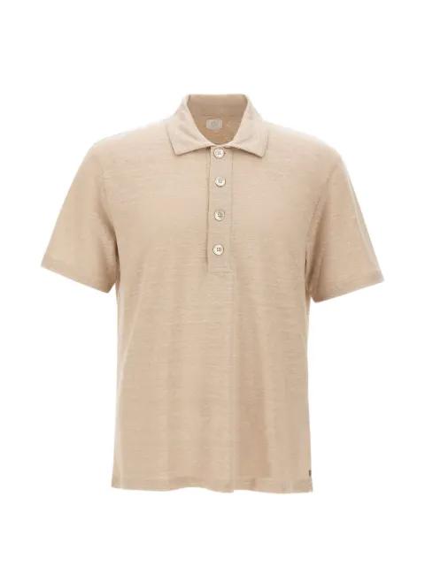 linen polo shirt by ELEVENTY