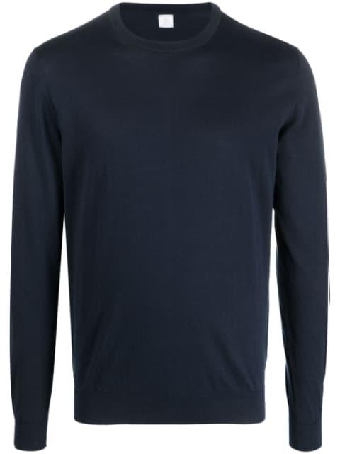 long-sleeve knitted jumper by ELEVENTY