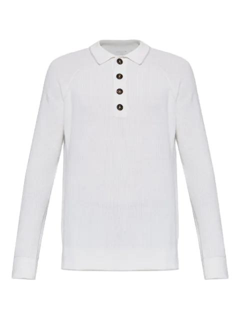 long-sleeve polo shirt by ELEVENTY