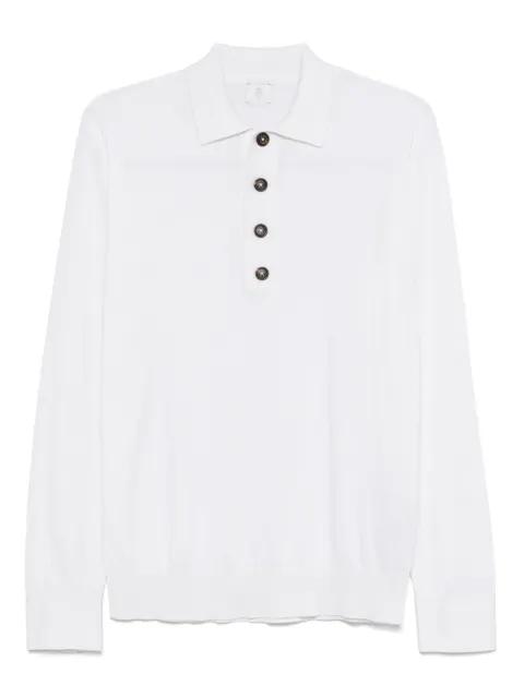 long-sleeve polo shirt by ELEVENTY