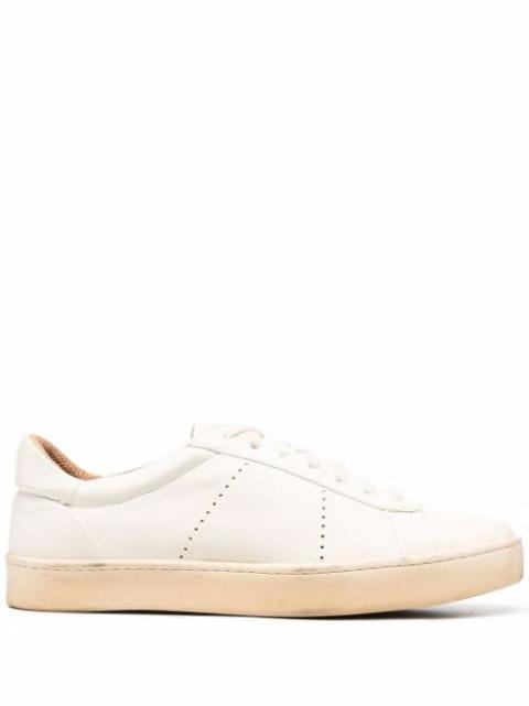 low-top leather sneakers by ELEVENTY