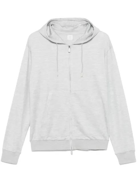 mélange-effect hoodie by ELEVENTY