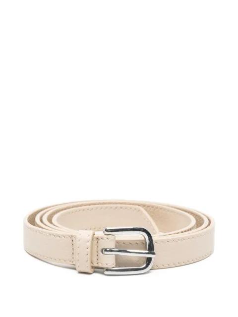 metal-buckle leather belt by ELEVENTY