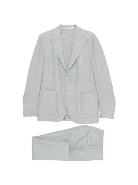 notched-lapel single-breasted suit by ELEVENTY