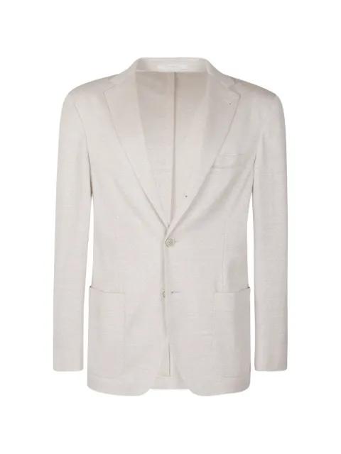 notched-lapels single-breasted blazer by ELEVENTY