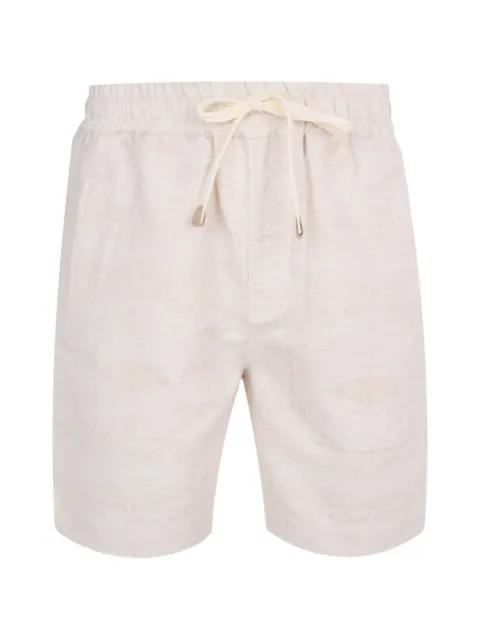 paisley-print drawstring shorts by ELEVENTY