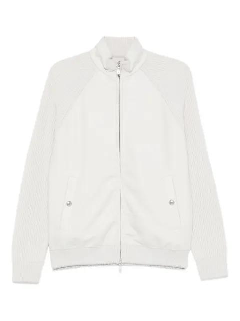 panelled bomber jacket by ELEVENTY