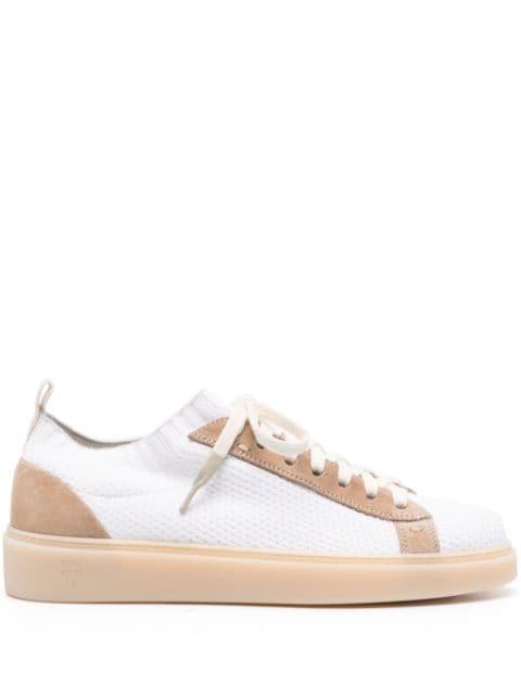 panelled knitted sneakers by ELEVENTY